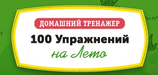 Домашний тренажёр 100 упражнений на лето после 2 класса  [НИИ Эврика]