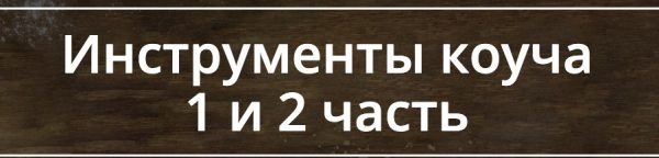 Инструменты коуча 1 и 2 часть (Лидия Радичи-Шпаковская)