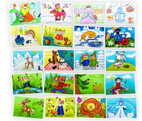 Рисование для детей. Изучаем русскую литературу [Skillberry]